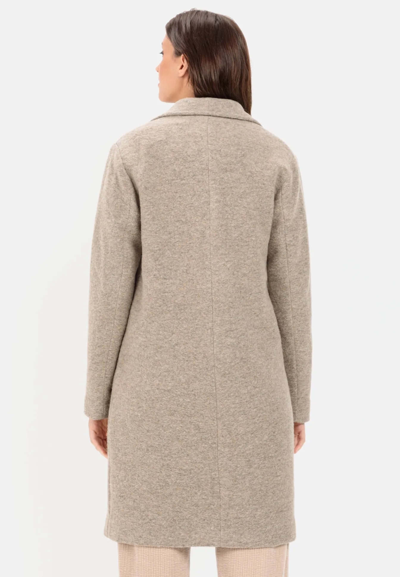 Damen Camel Active Jacken & Westen^Mantel aus einem warmen Wollmix