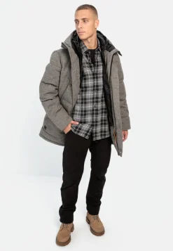 Herren Camel Active Jacken & Westen^Mantel mit abnehmbarem Kapuzenfutter