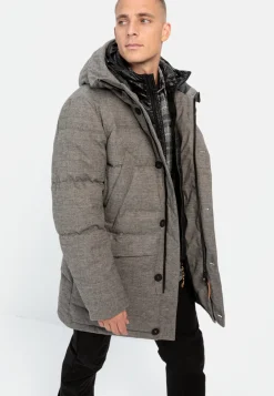 Herren Camel Active Jacken & Westen^Mantel mit abnehmbarem Kapuzenfutter