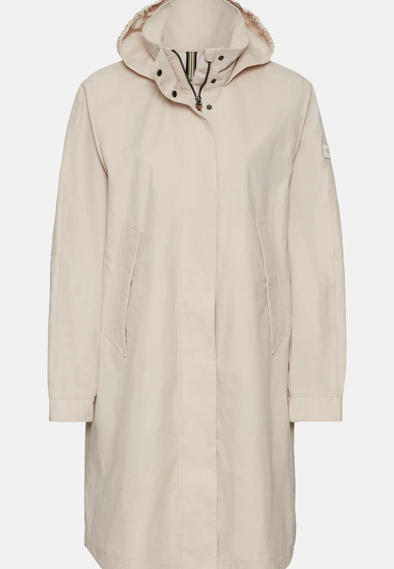 Damen Camel Active Jacken & Westen^Mantel mit integrierter Kapuze