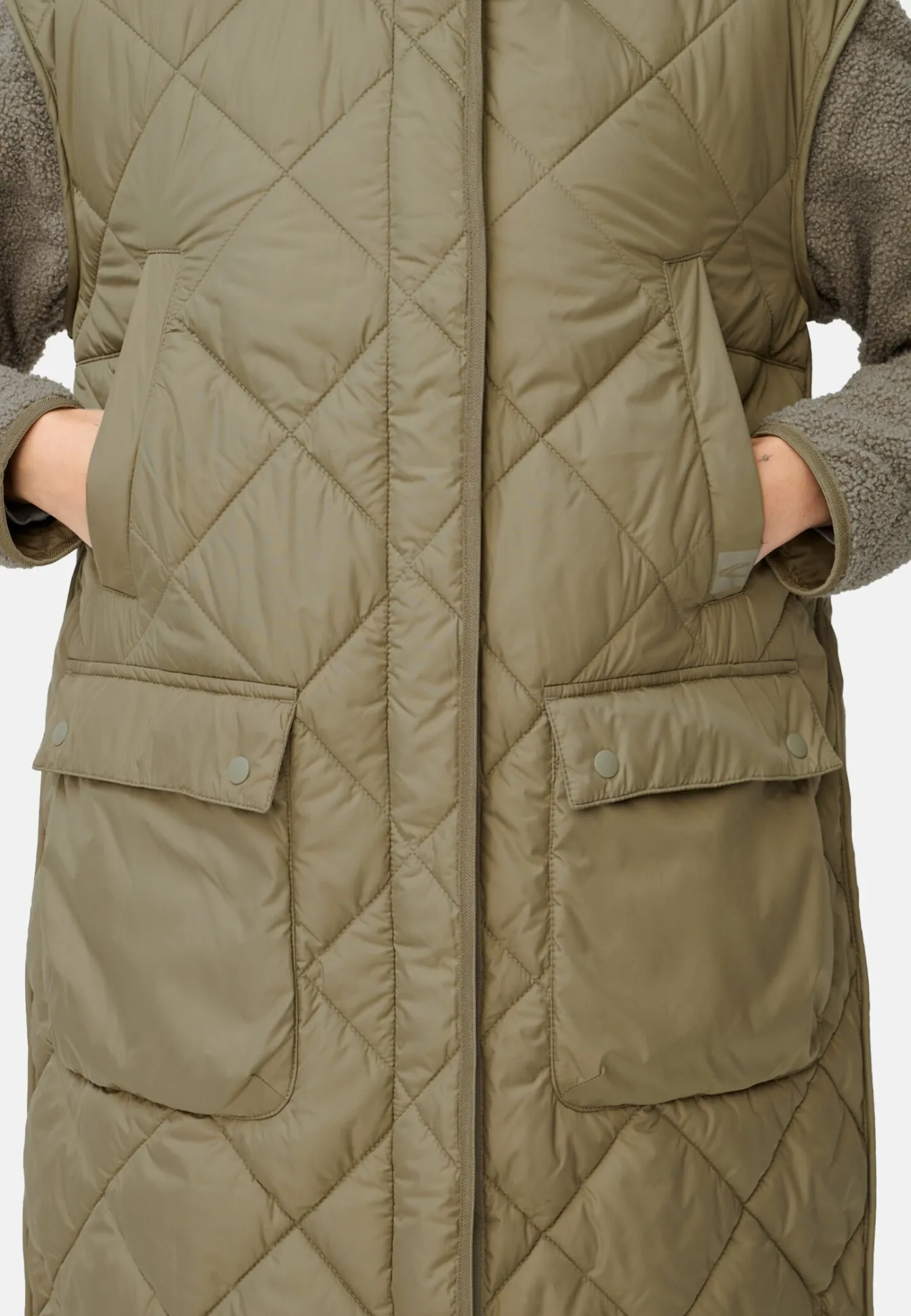 Damen Camel Active Jacken & Westen^Mantel mit Taschen