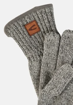Herren Camel Active Handschuhe^Melierte Strickhandschuhe mit warmen Futter