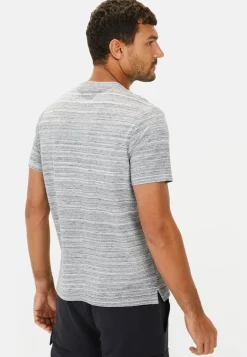 Herren Camel Active T-Shirts & Polos^Meliertes T-Shirt mit Cooling Effekt