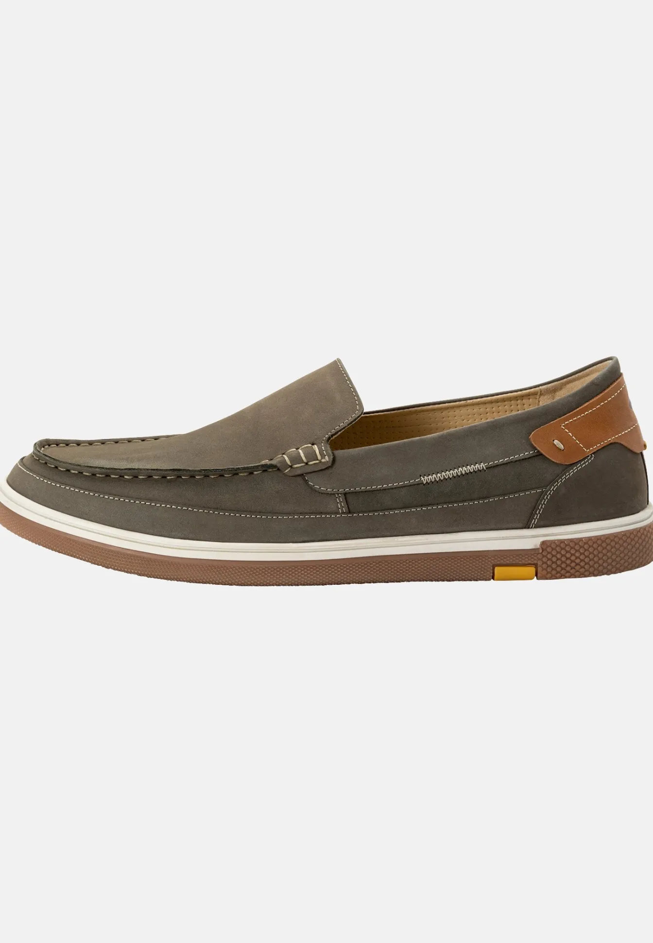 Herren Camel Active Halbschuhe^Mokassin aus echtem Nubukleder
