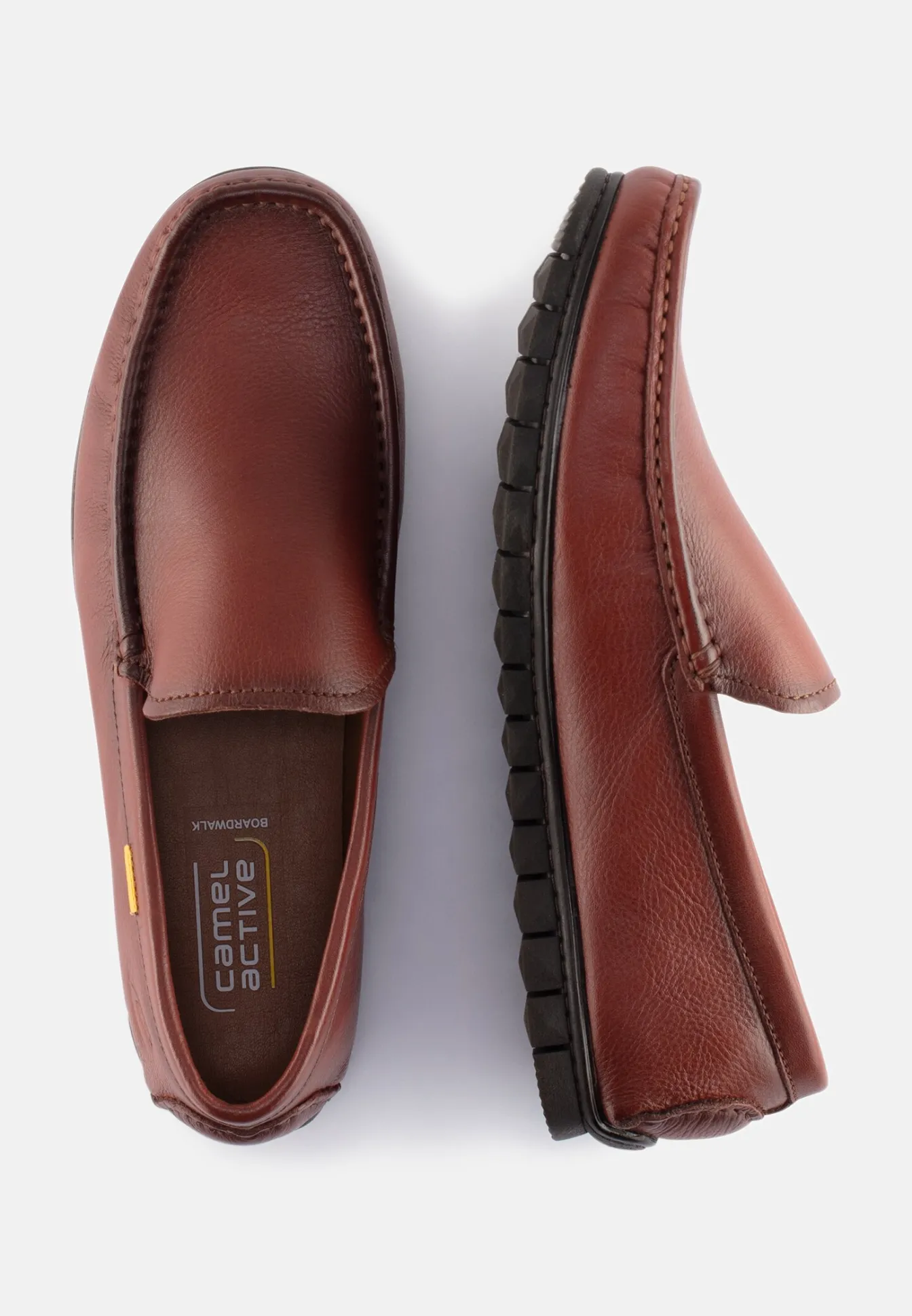 Herren Camel Active Halbschuhe^Mokassins aus Nappaleder