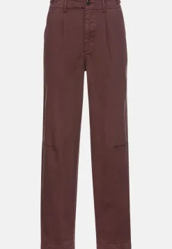 Damen Camel Active Hosen^Mom Fit Chino
