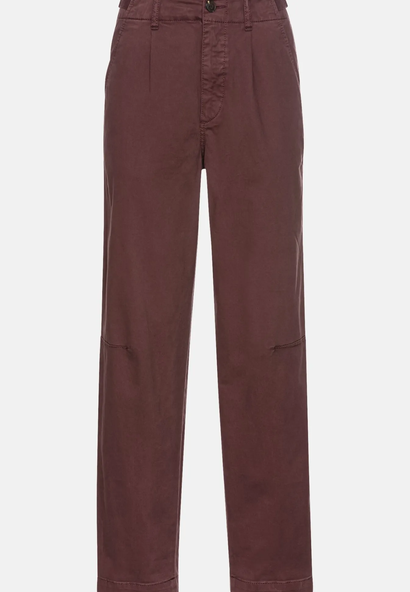 Damen Camel Active Hosen^Mom Fit Chino