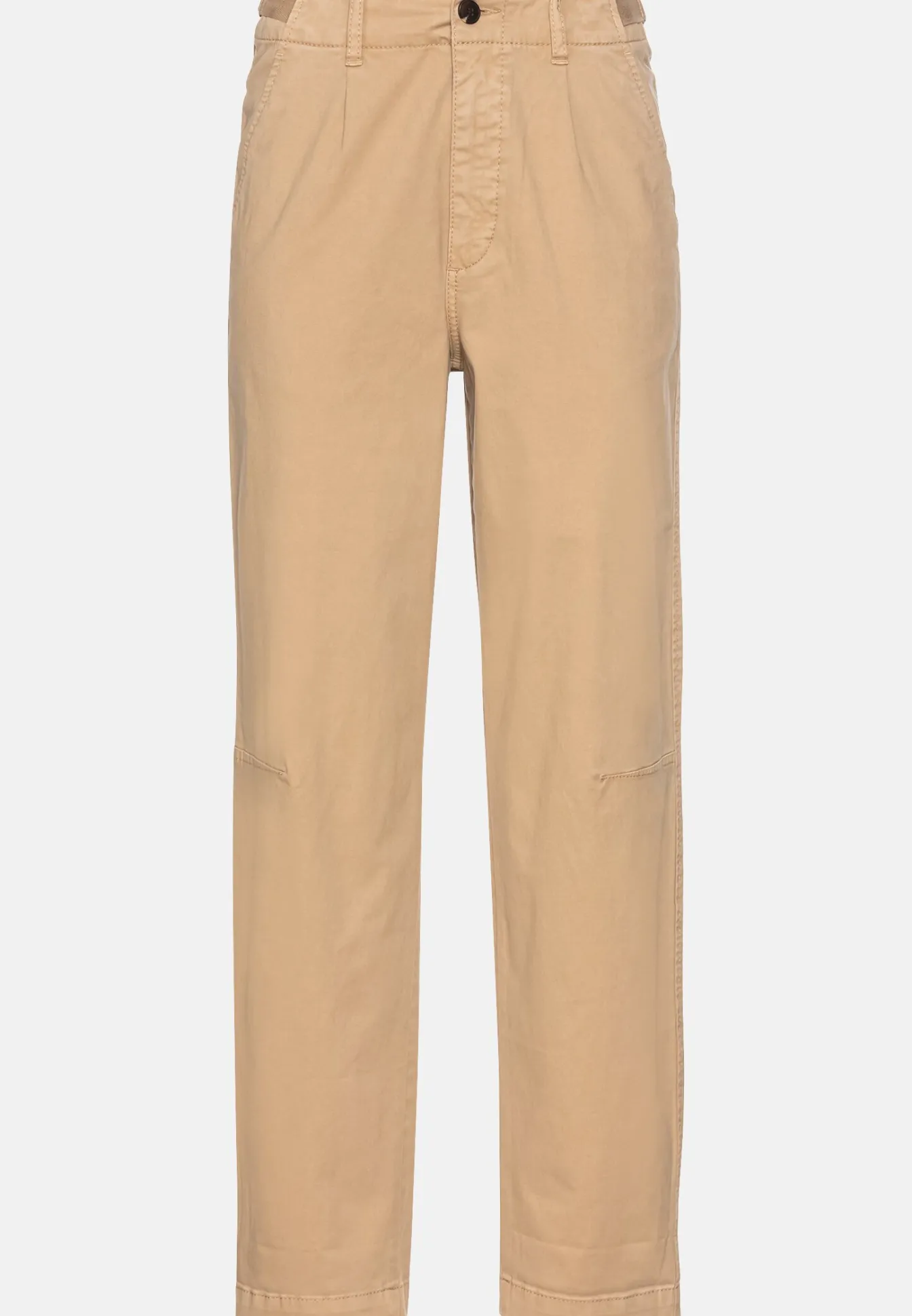 Damen Camel Active Hosen^Mom Fit Chino