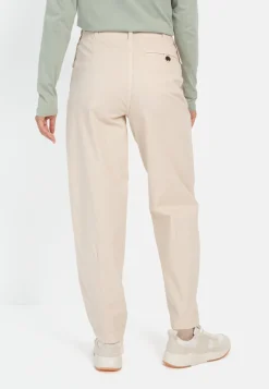 Damen Camel Active Hosen^Mom Fit Chino