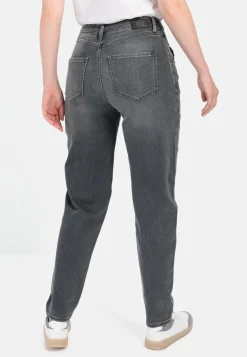 Damen Camel Active Hosen^Mom Fit 5-Pocket Jeans