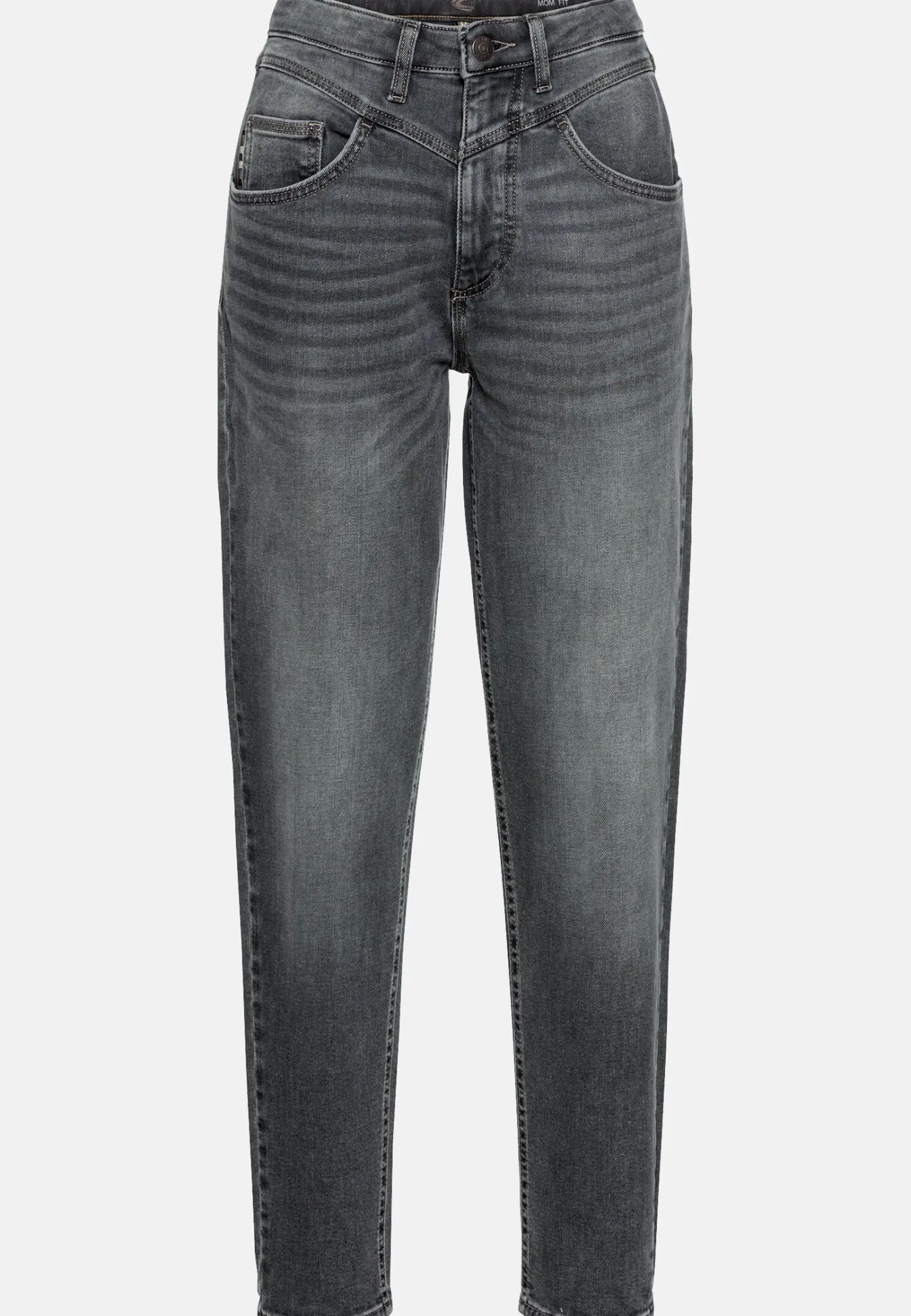 Damen Camel Active Hosen^Mom Fit 5-Pocket Jeans