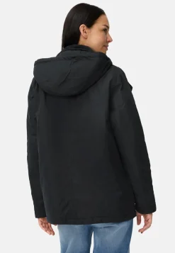 Damen Camel Active Jacken & Westen^Outdoor Jacke mit abnehmbarer Kapuze und Kordkragen