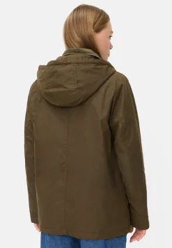Damen Camel Active Jacken & Westen^Outdoor Jacke mit abnehmbarer Kapuze und Kordkragen