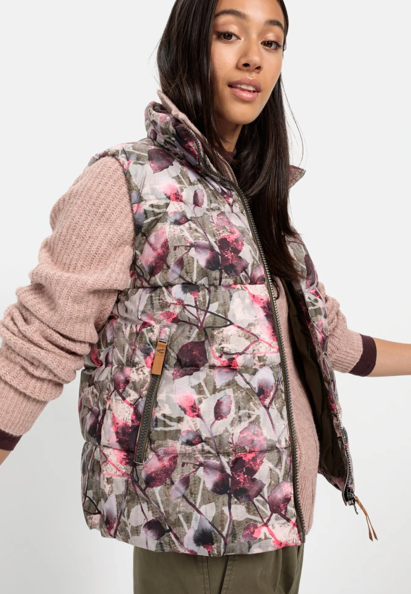 Damen Camel Active Jacken & Westen^Outdoor Weste im Relaxed Fit