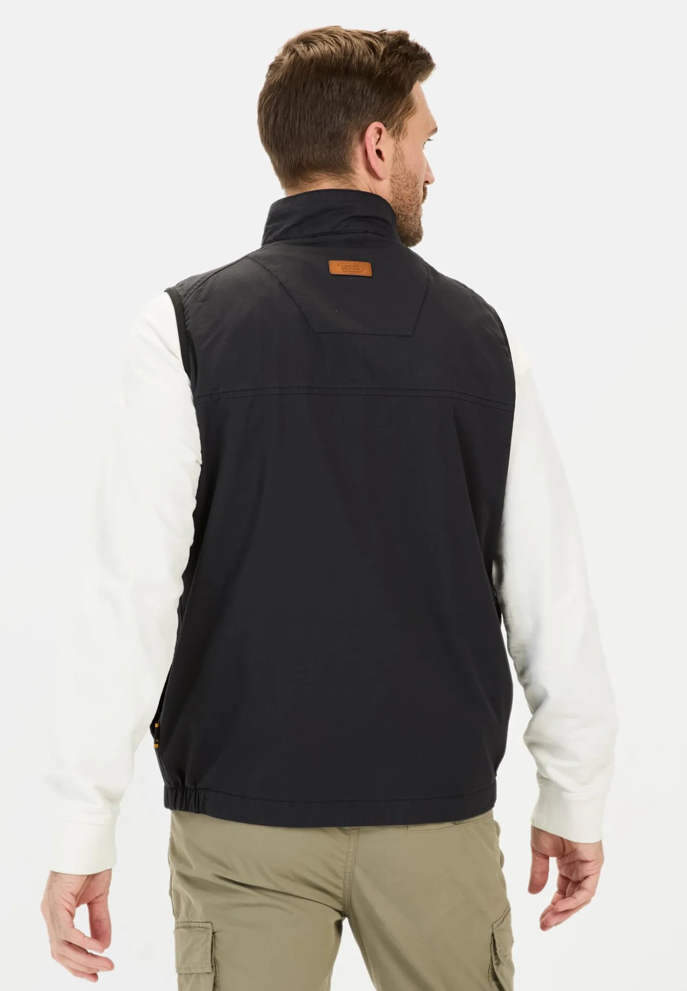 Herren Camel Active Jacken & Westen^Outdoor-Weste mit Stehkragen
