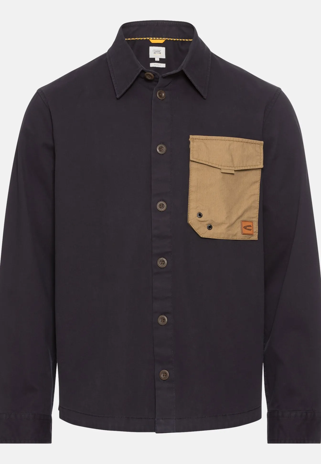 Herren Camel Active Overshirts^Overshirt aus reiner Baumwolle