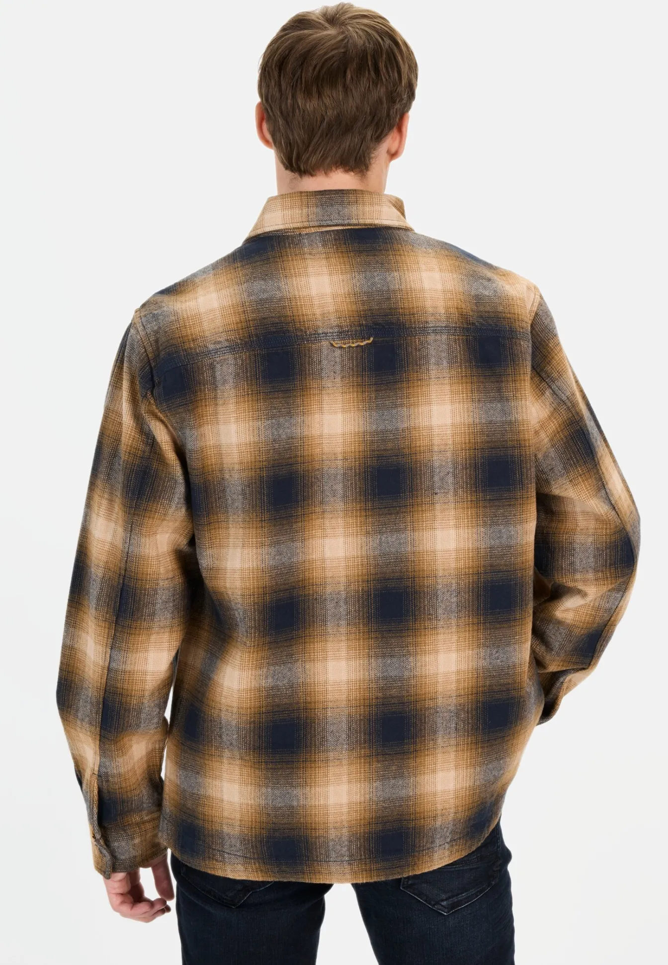 Herren Camel Active Overshirts^Overshirt aus reiner Baumwolle