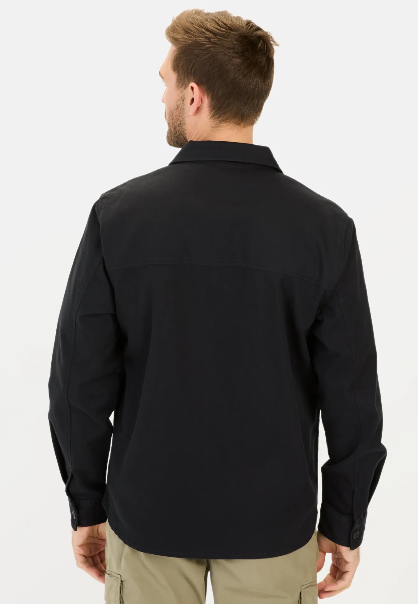 Herren Camel Active Overshirts^Overshirt aus reiner Baumwolle