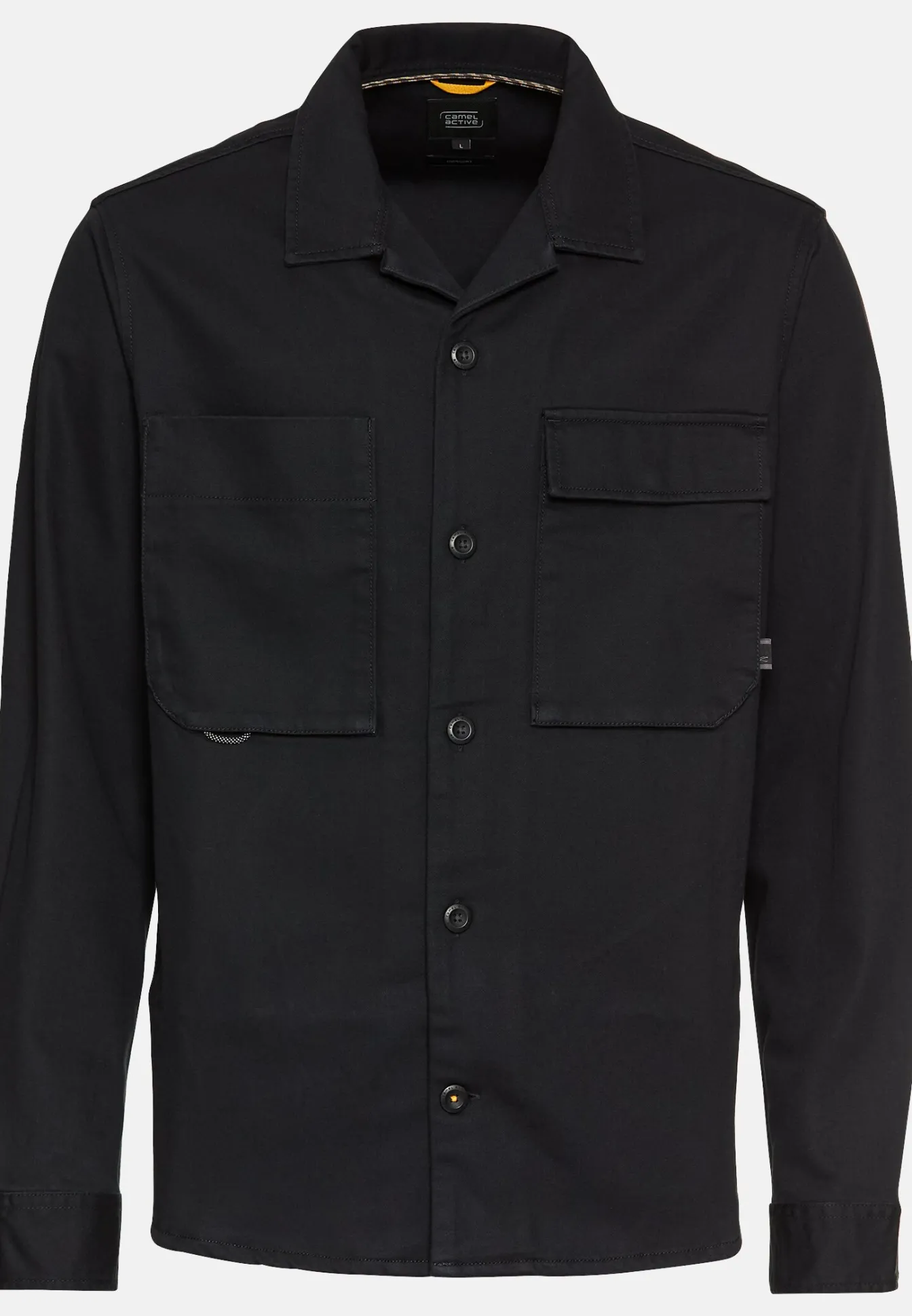 Herren Camel Active Overshirts^Overshirt aus reiner Baumwolle