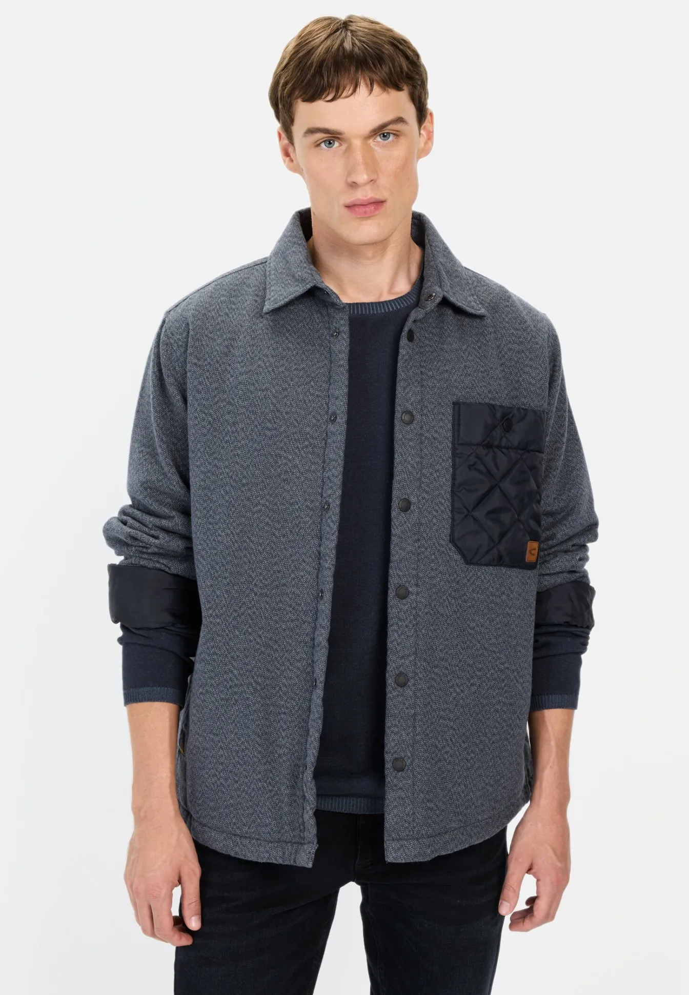 Herren Camel Active Overshirts^Overshirt aus reiner Baumwolle