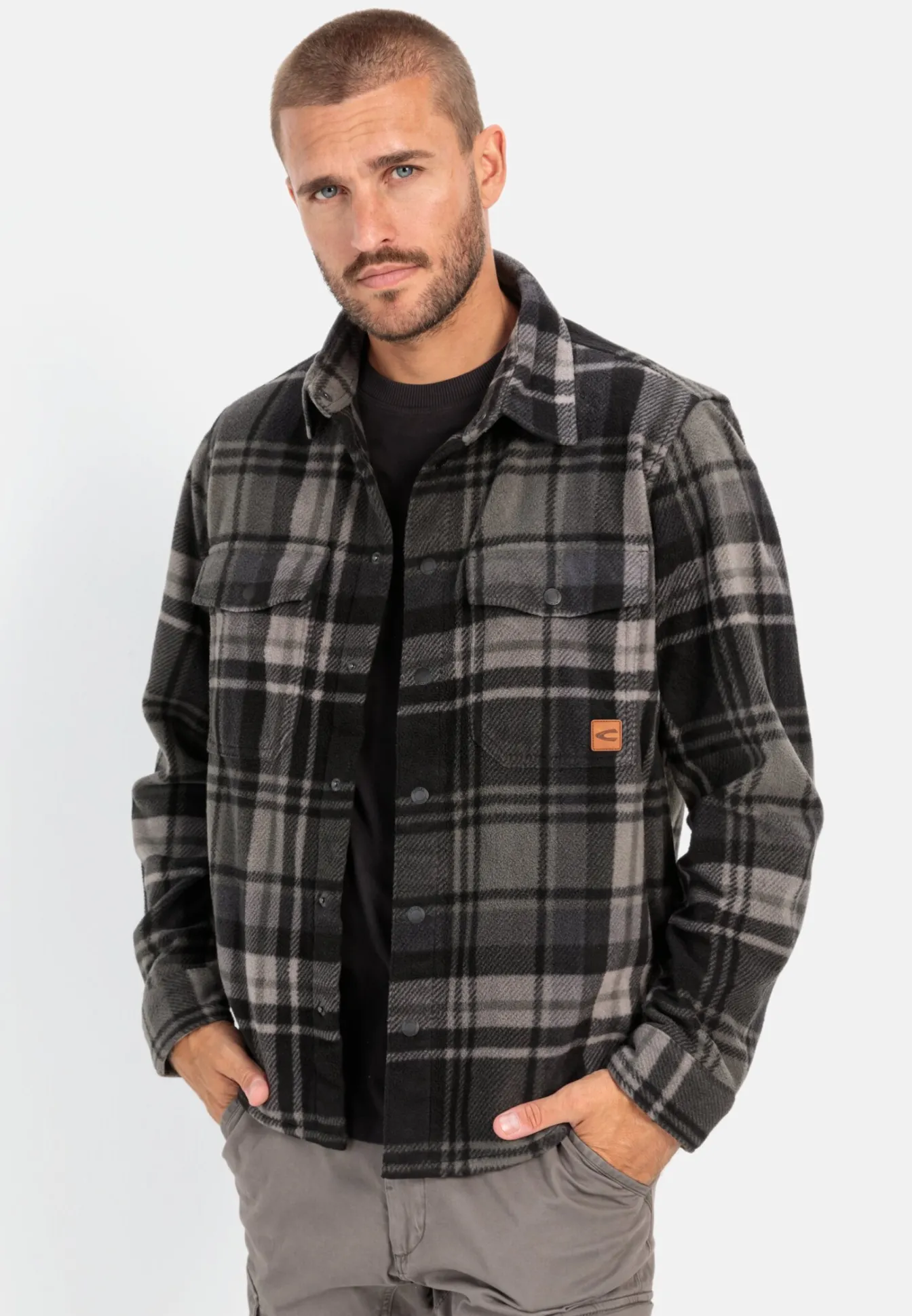 Herren Camel Active Overshirts^Overshirt im Karomuster