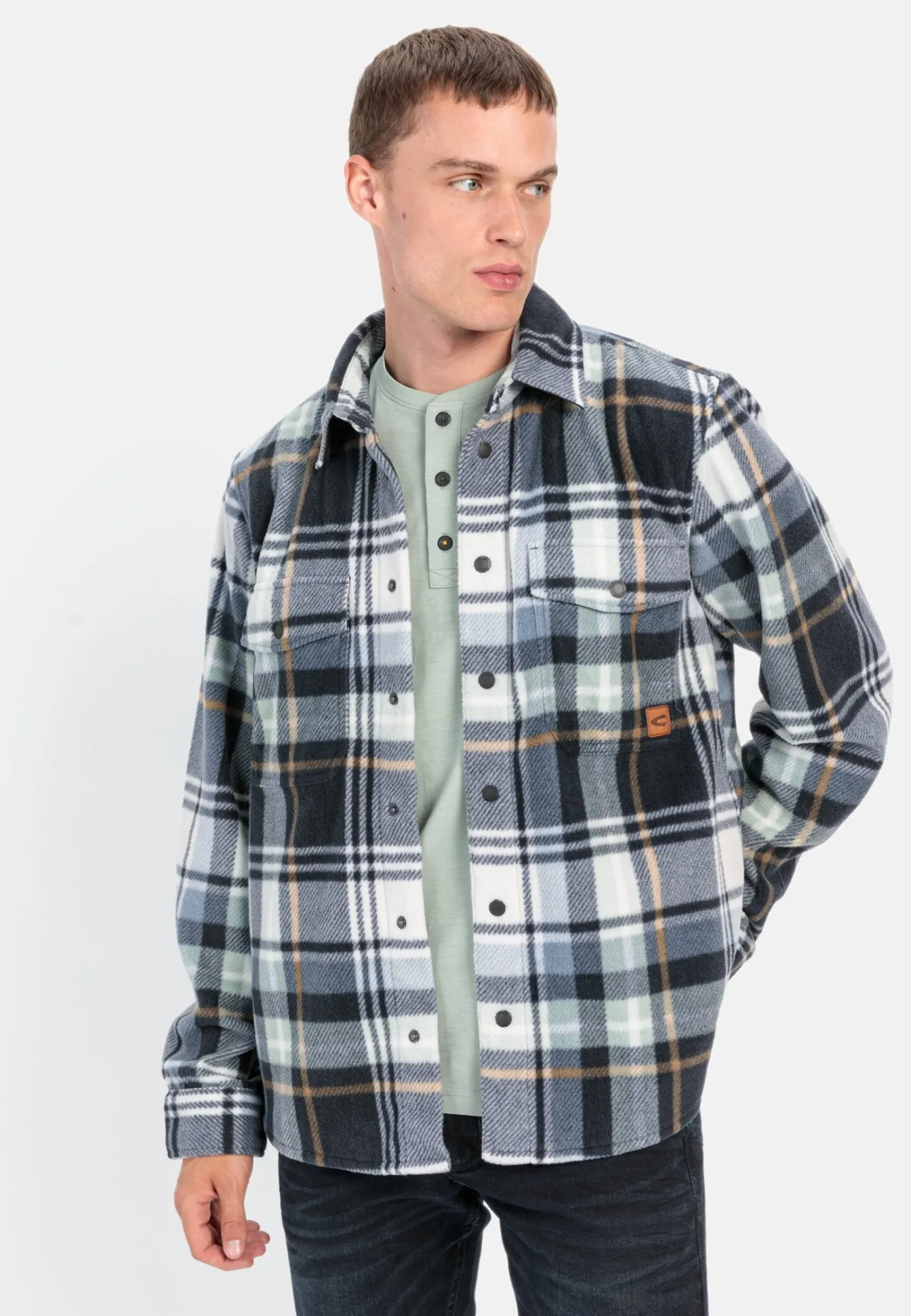 Herren Camel Active Overshirts^Overshirt im Karomuster