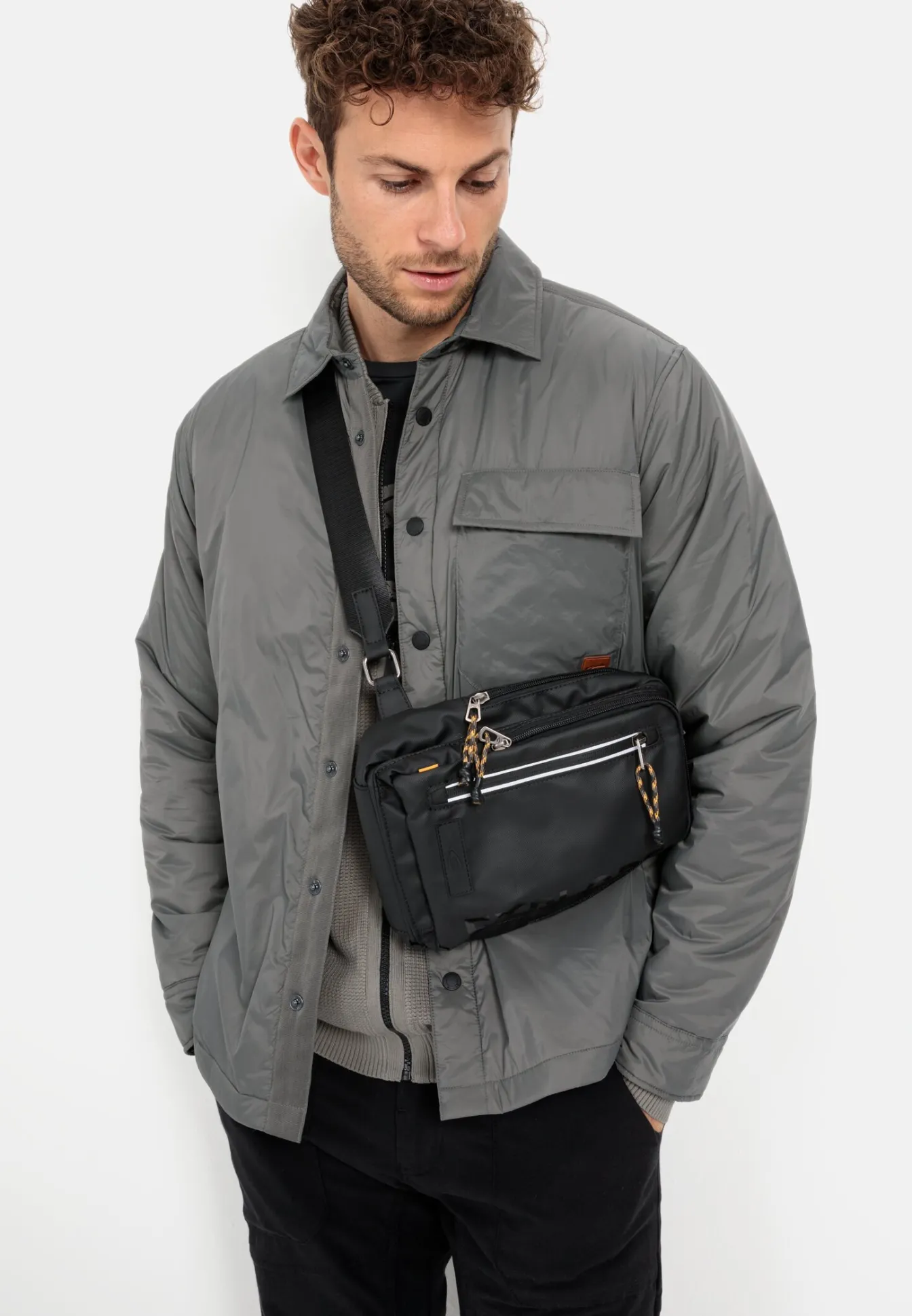 Herren Camel Active Overshirts^Overshirt mit Druckknöpfen