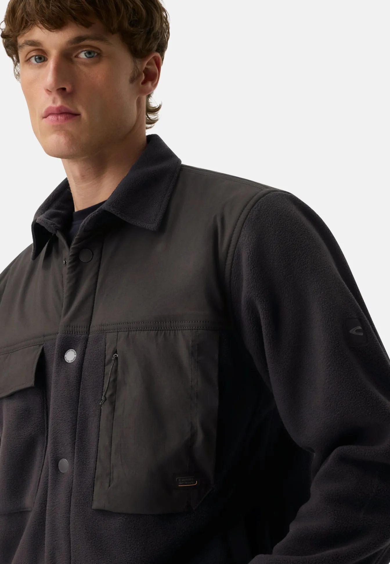 Herren Camel Active Overshirts^Overshirt mit Hemdkragen