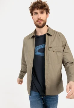 Herren Camel Active Overshirts^Overshirt mit Reißverschluss