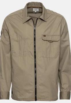 Herren Camel Active Overshirts^Overshirt mit Reißverschluss