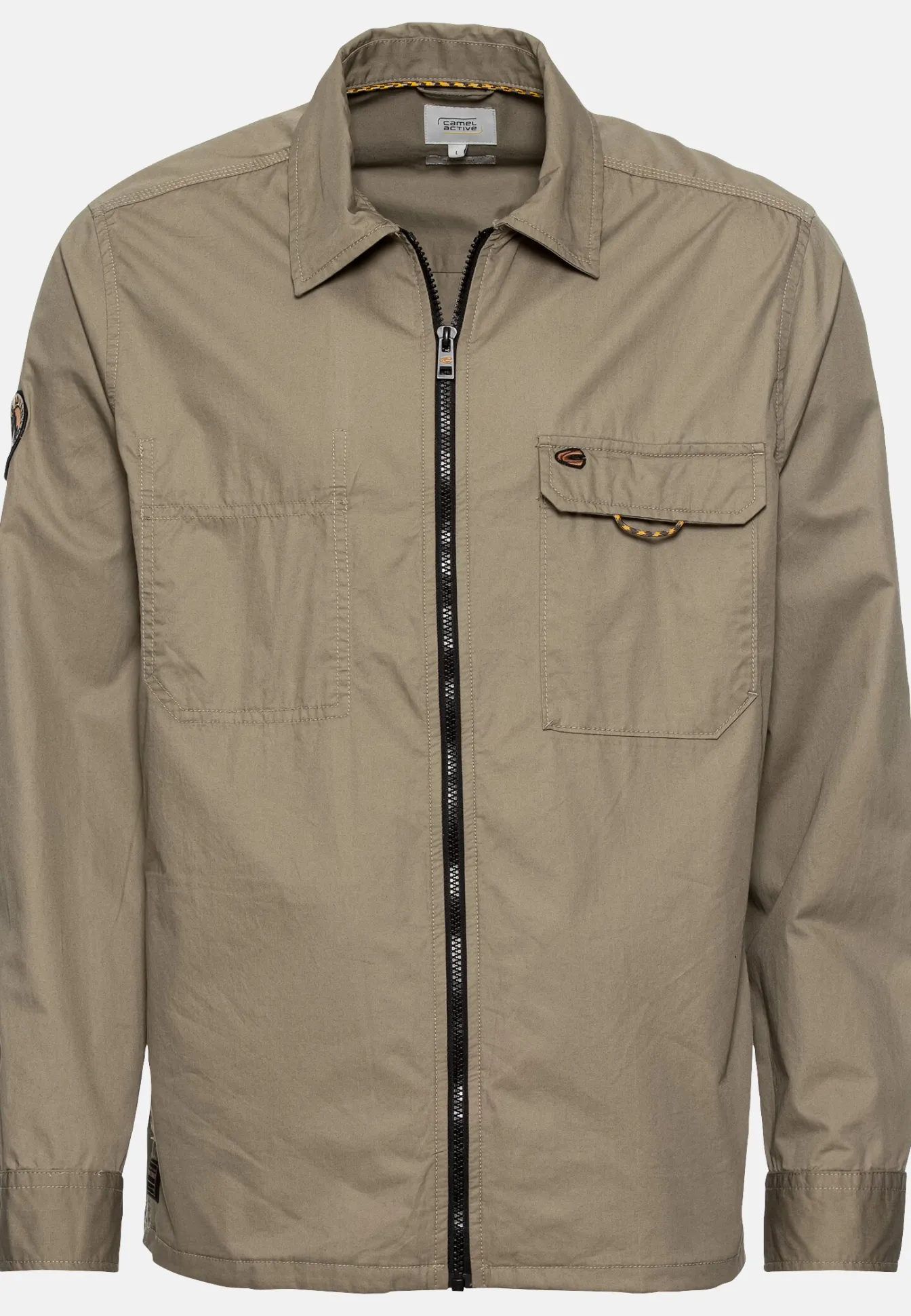 Herren Camel Active Overshirts^Overshirt mit Reißverschluss