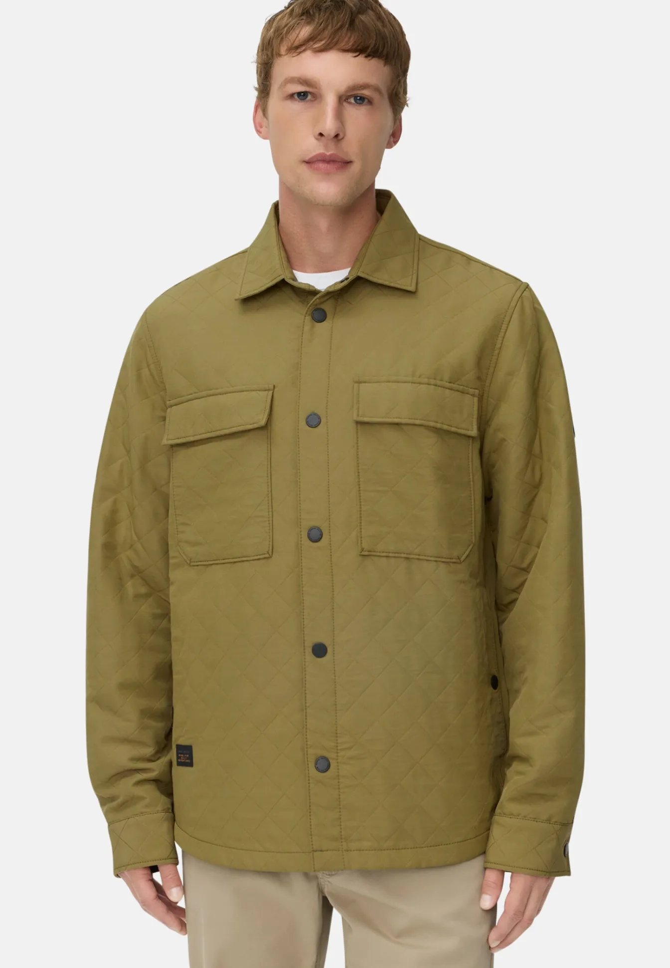 Herren Camel Active Overshirts^Overshirt mit Seitentaschen