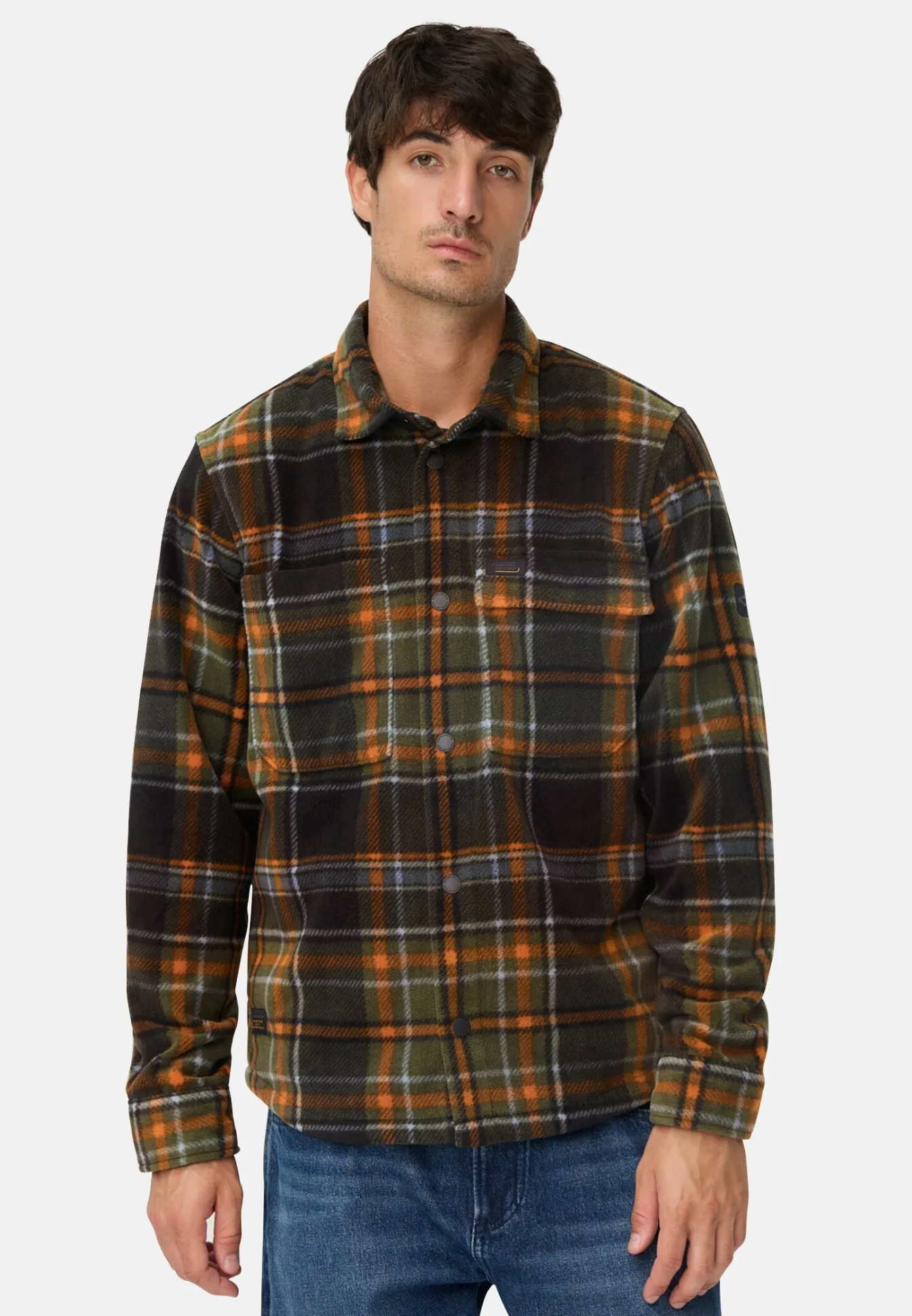 Herren Camel Active Overshirts^Overshirt mit Seitentaschen