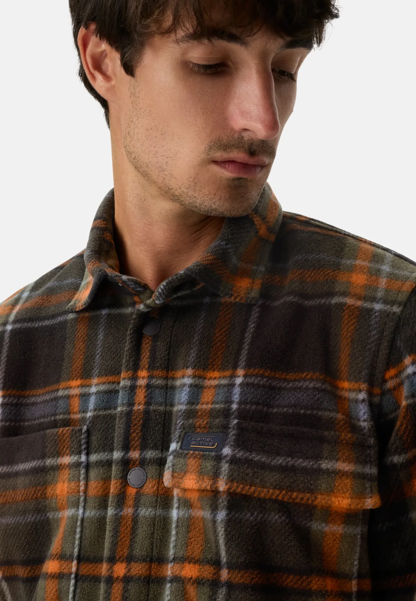 Herren Camel Active Overshirts^Overshirt mit Seitentaschen
