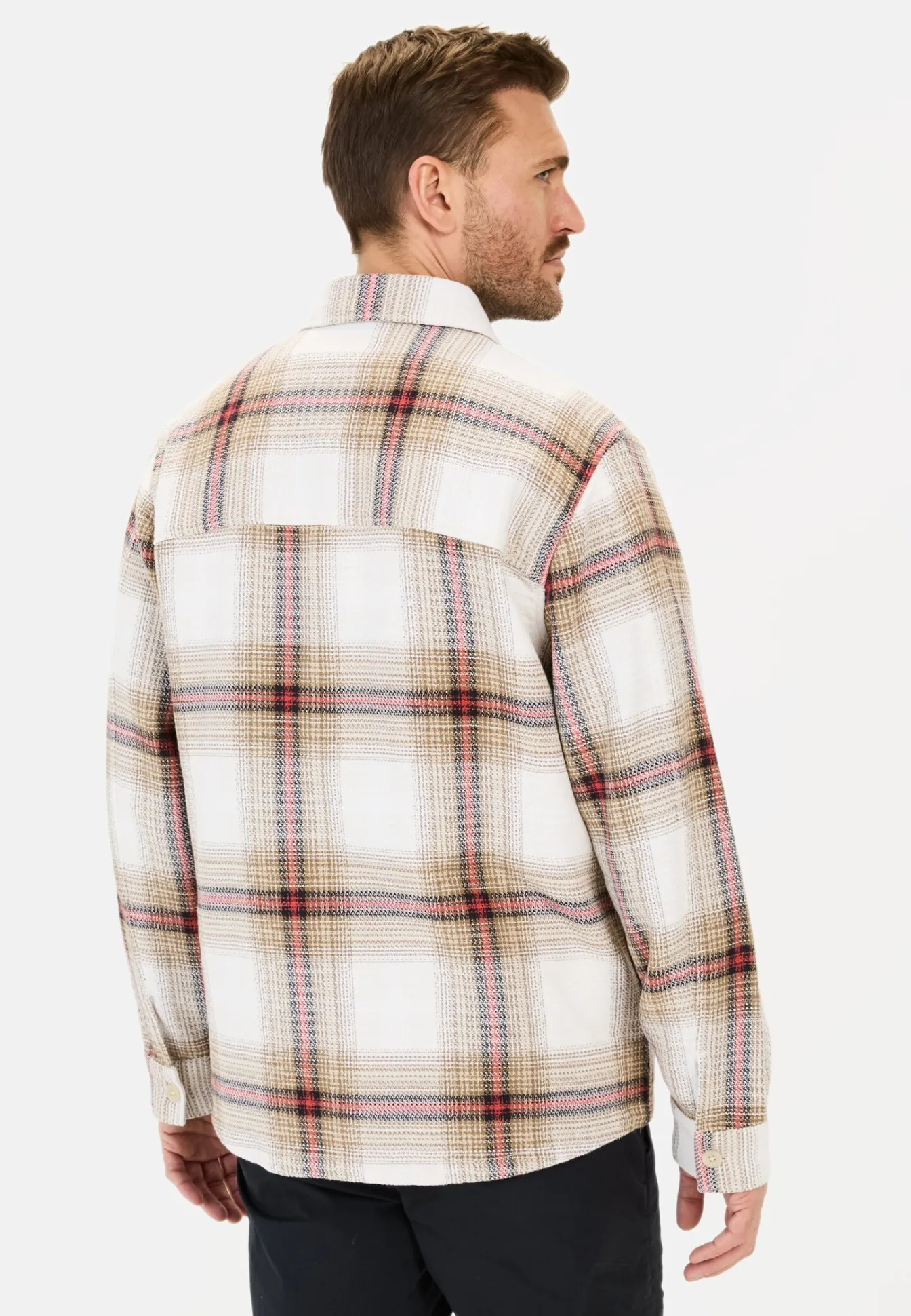 Herren Camel Active Overshirts^Overshirt mit seitlichen Eingrifftaschen