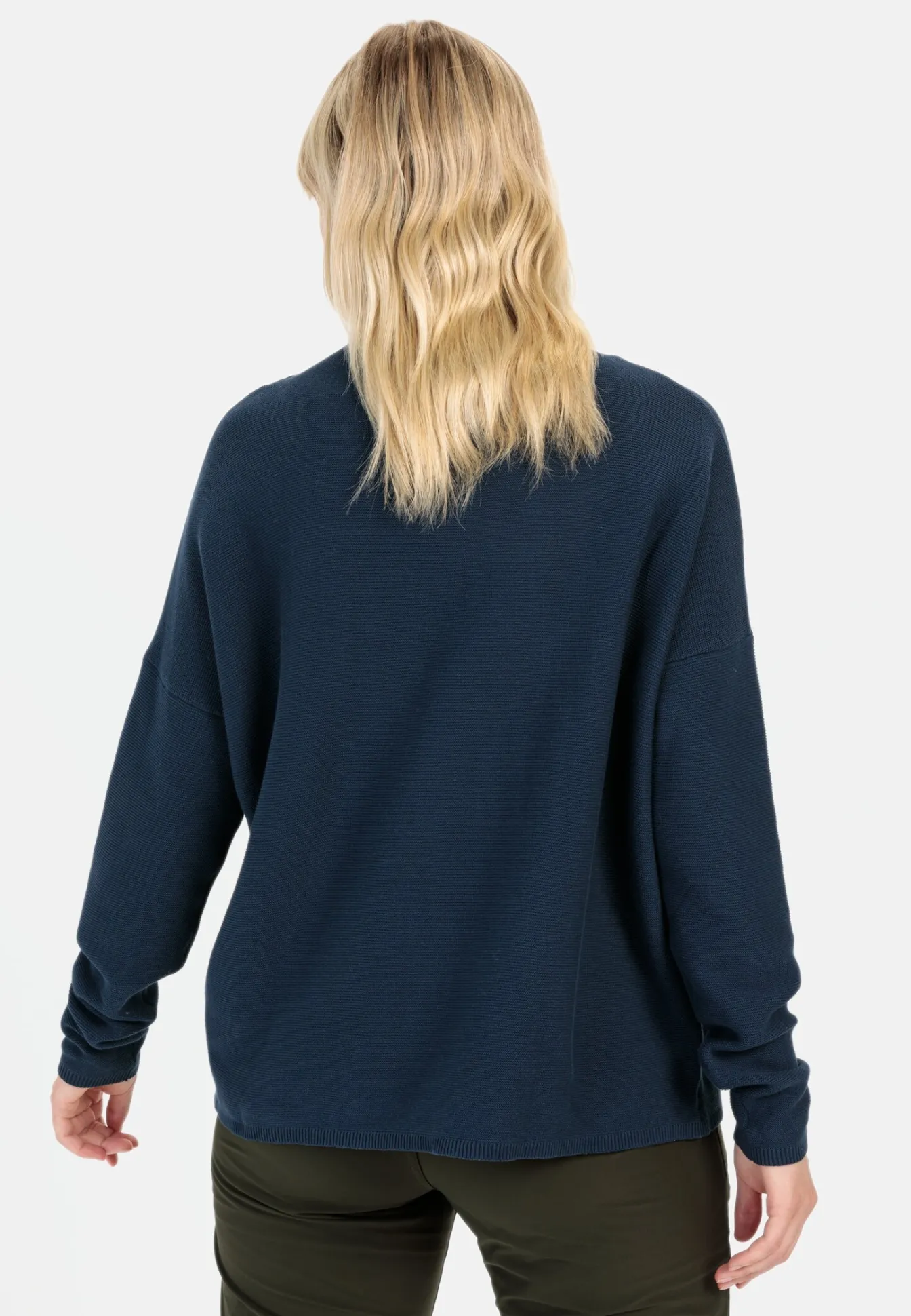 Damen Camel Active Pullover & Cardigans^Oversized Pullover mit Rundhalsausschnitt