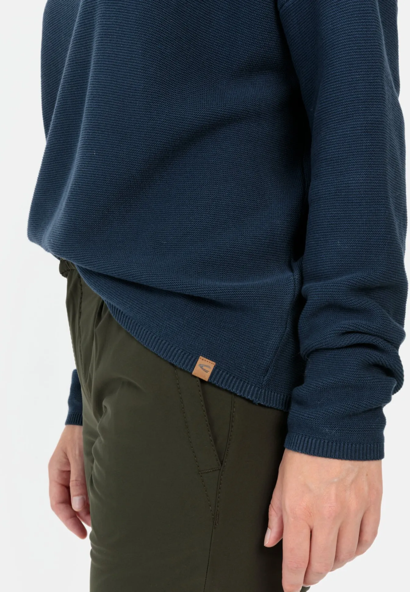 Damen Camel Active Pullover & Cardigans^Oversized Pullover mit Rundhalsausschnitt