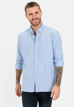 Herren Camel Active Hemden^Oxford Hemd aus zertifiziertem Organic Cotton