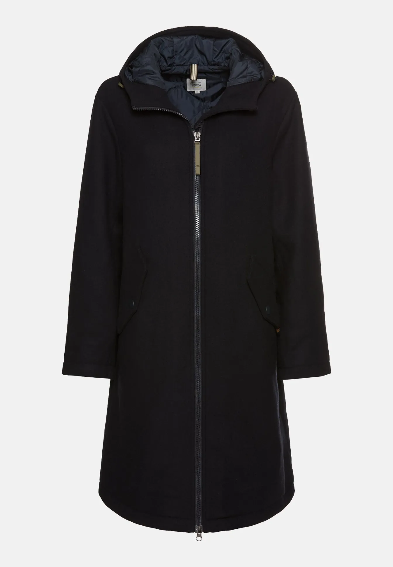 Damen Camel Active Jacken & Westen^Parka mit reflektierenden Details