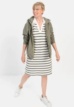 Damen Camel Active Kleider^Piqué Polokleid aus zertifiziertem Organic Cotton