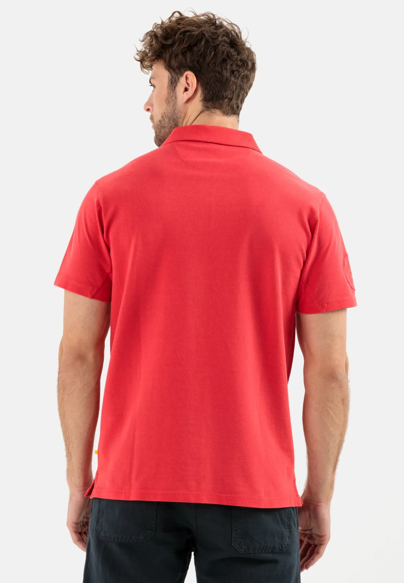 Herren Camel Active T-Shirts & Polos^Piqué Poloshirt aus reiner Baumwolle