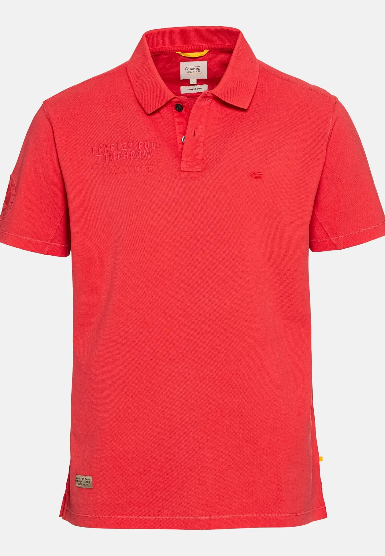 Herren Camel Active T-Shirts & Polos^Piqué Poloshirt aus reiner Baumwolle