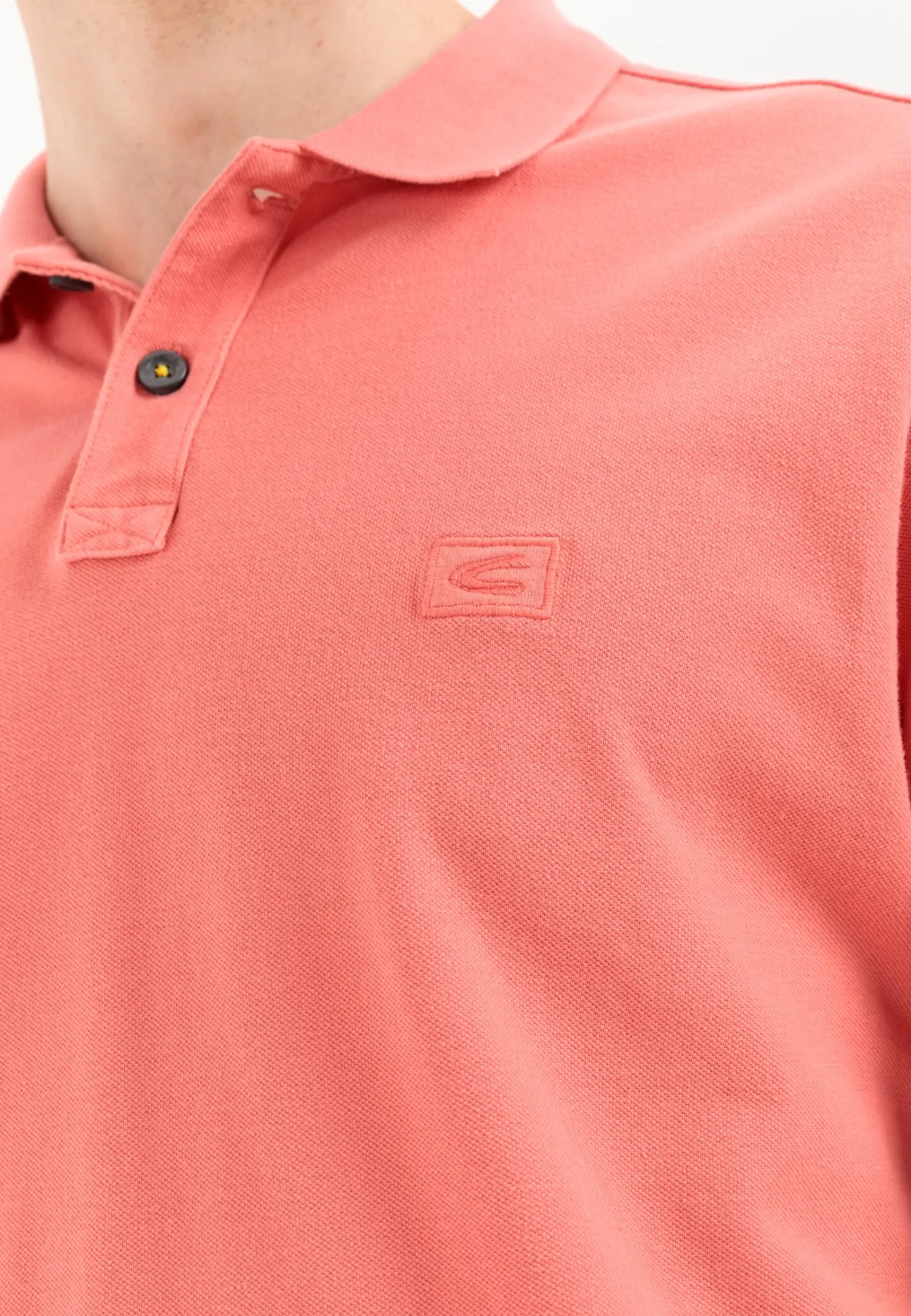 Herren Camel Active T-Shirts & Polos^Piqué Poloshirt aus reiner Baumwolle