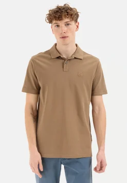 Herren Camel Active T-Shirts & Polos^Piqué Poloshirt aus reiner Baumwolle