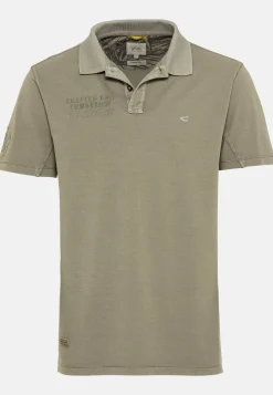 Herren Camel Active T-Shirts & Polos^Piqué Poloshirt aus reiner Baumwolle