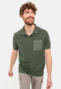 Herren Camel Active T-Shirts & Polos^Piqué Poloshirt aus zertifiziertem Organic Cotton