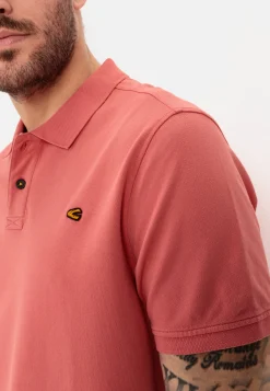 Herren Camel Active T-Shirts & Polos^Piqué Poloshirt aus zertifiziertem Organic Cotton