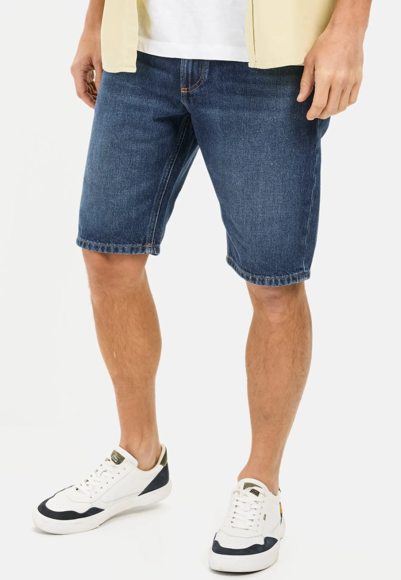 Herren Camel Active Shorts & Bermudas^5-Pocket Denim Shorts aus Baumwolle