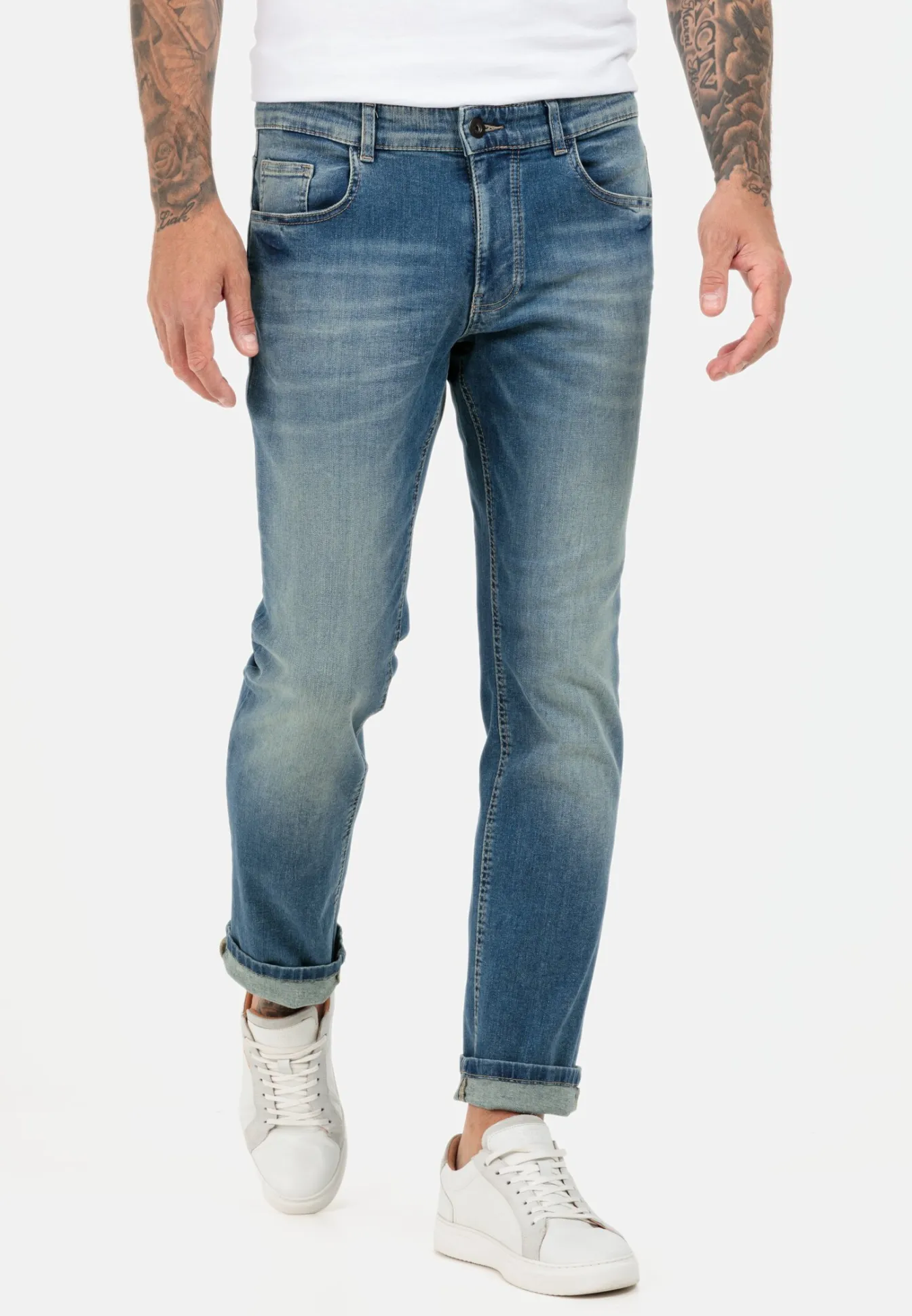 Herren Camel Active Jeans^5-Pocket Jeans Regular Fit