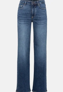 Damen Camel Active Hosen^5-Pocket Jeans mit weiten Hosenbeinen
